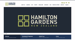 Desktop Screenshot of hamiltongardens.co.nz